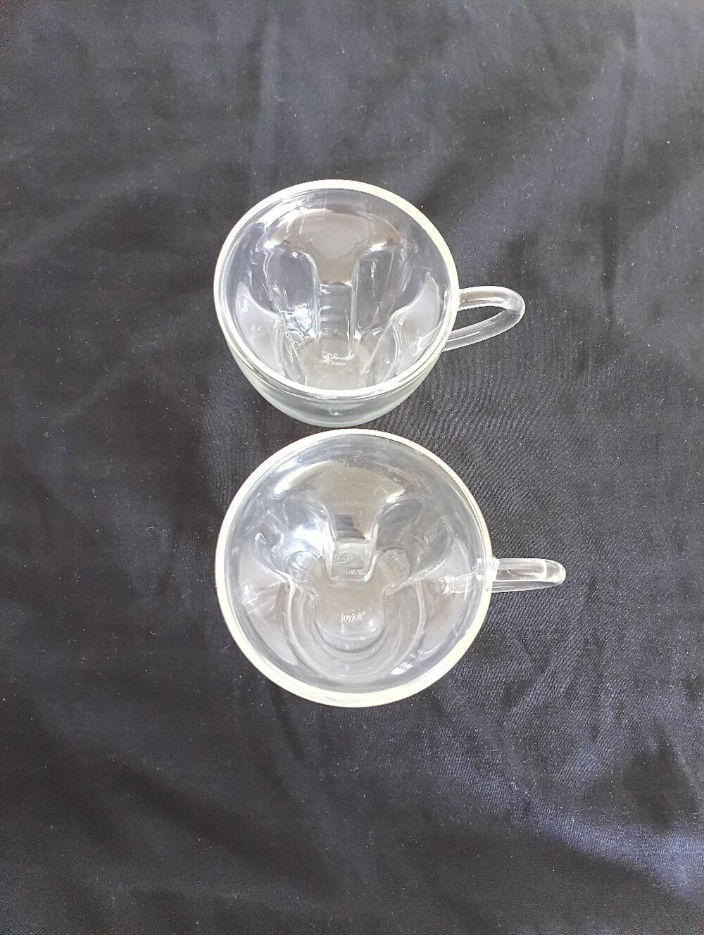 JoyJolt Disney Mickey Mouse Double Wall Espresso Cups - 5.4 oz Set Of 2